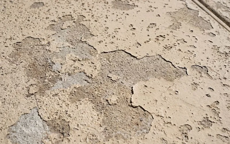 End-of-life Cool Deck with flaking base