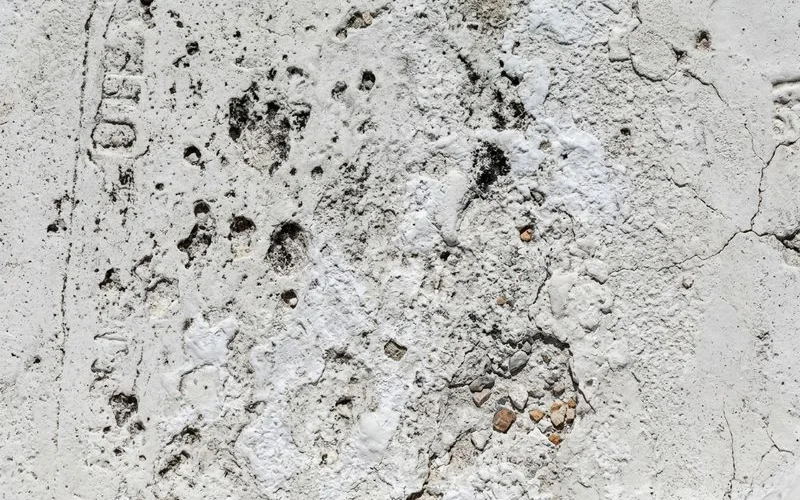 End-of-life pool plaster surface