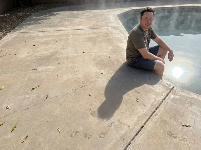 Before Cool Deck (Kool Deck) Resurfacing