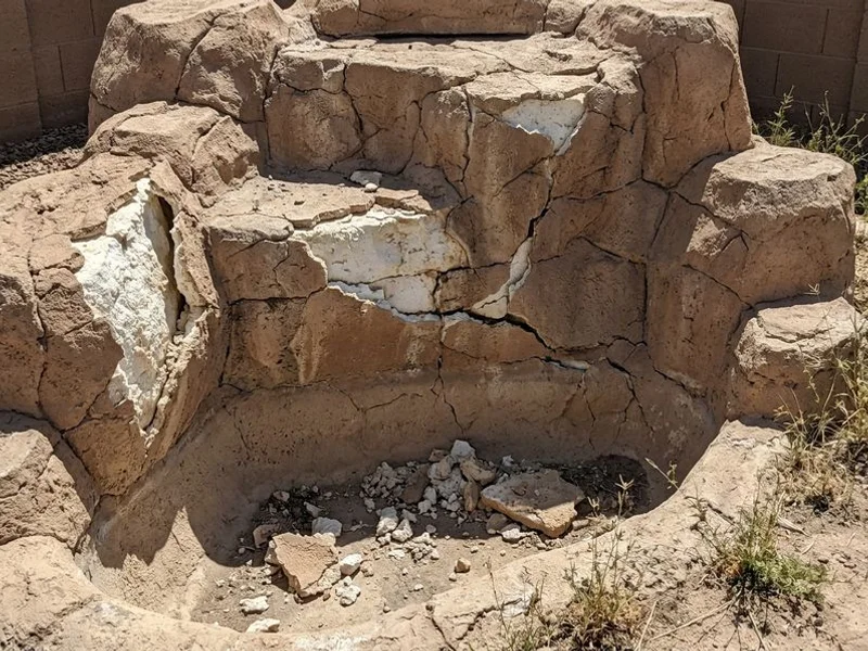 Artificial Rock Waterfall Repair detail