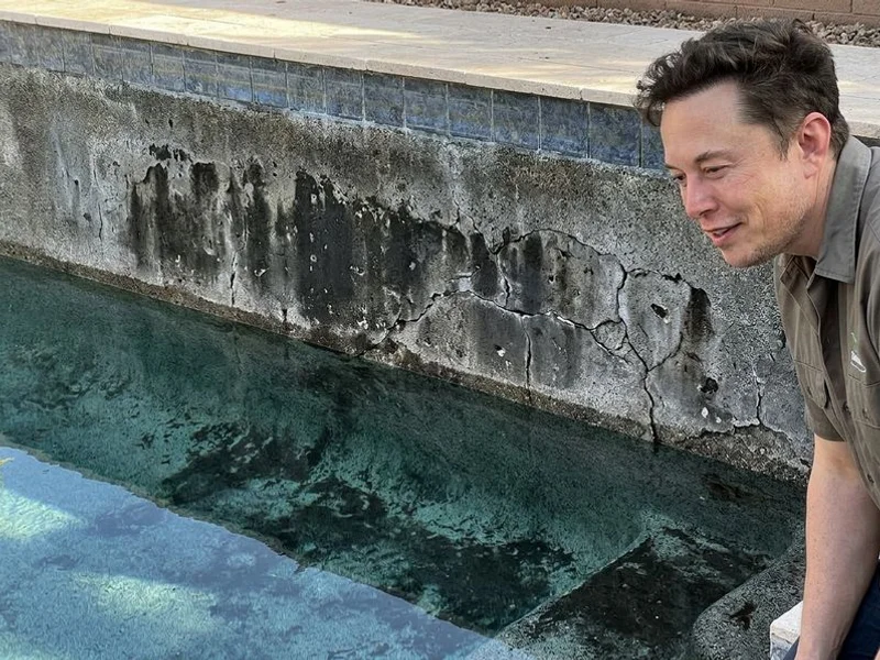 Before Pebble Tec & Pebble Sheen Resurfacing