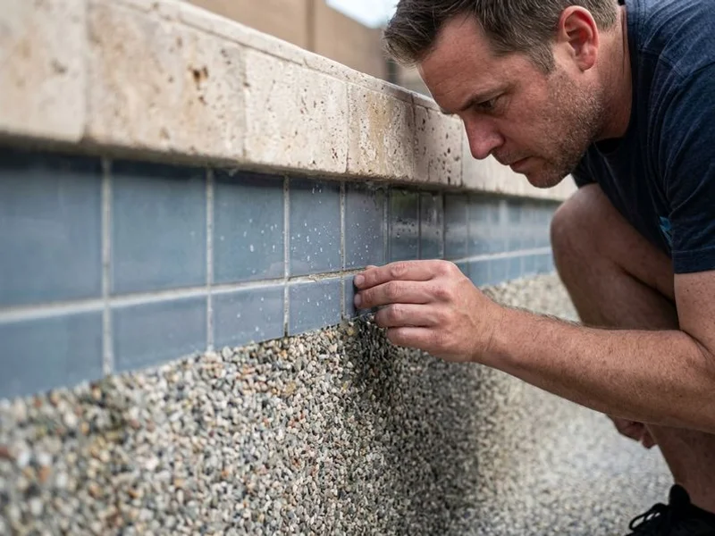 Pool Tile Replacement project 2