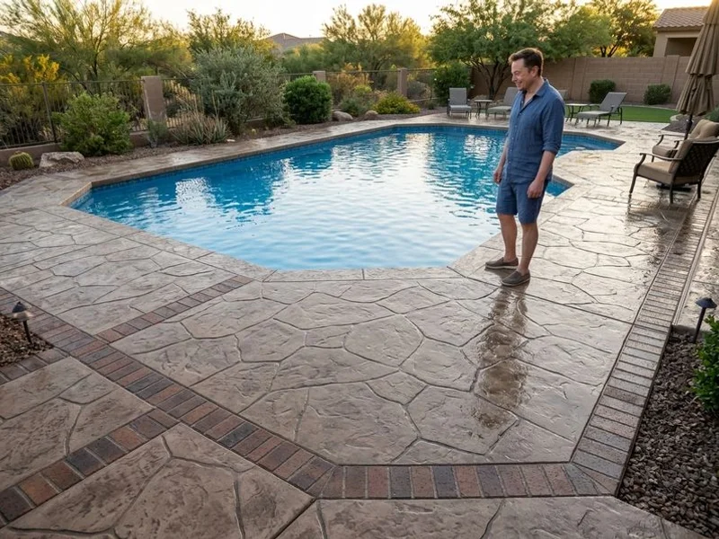 Stamped Concrete project 4