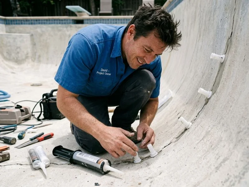 Pool Crack Repair & Leak Detection