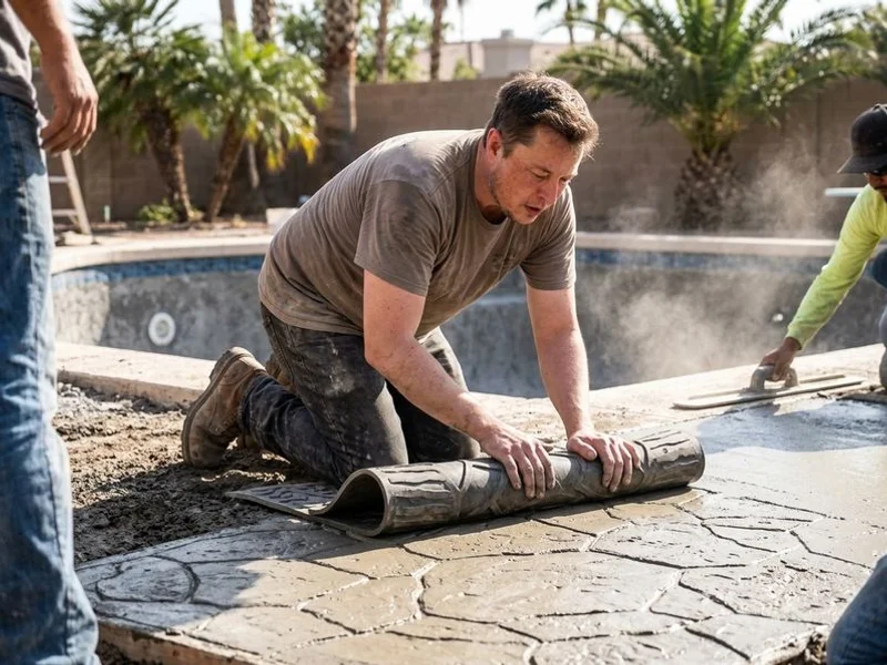 Stamped Concrete project 3