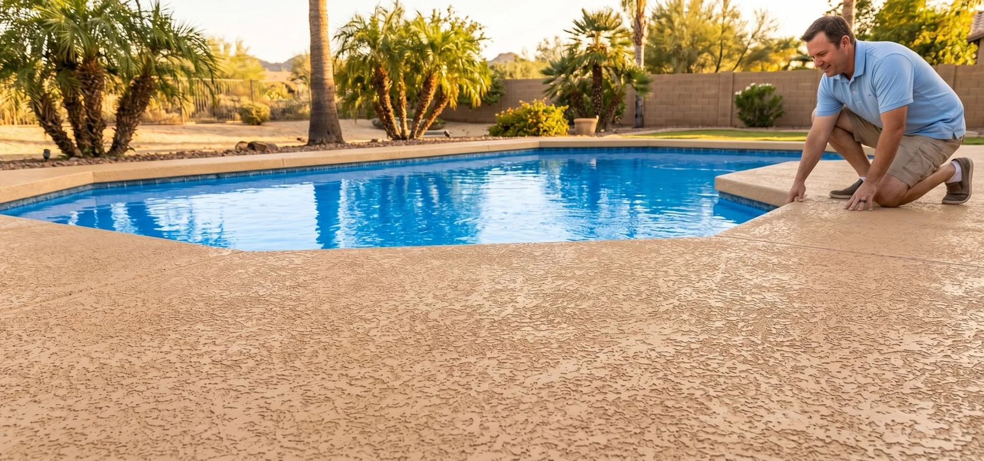 Acrylic Lace Deck Coating